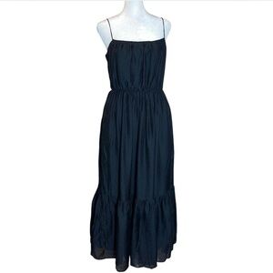 Abercrombie & Fitch Black Maxi Dress Size‎ Medium Petite